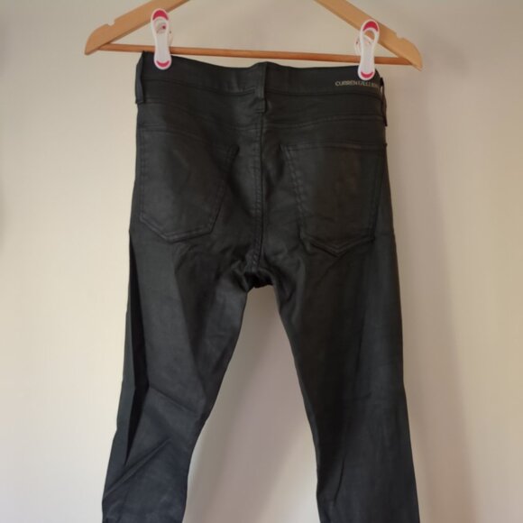 coated jeans * faux leather waxed look Current/Elliot - Picture 3 of 3